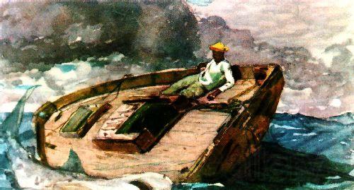 Winslow Homer The Gulf Stream Spain oil painting art